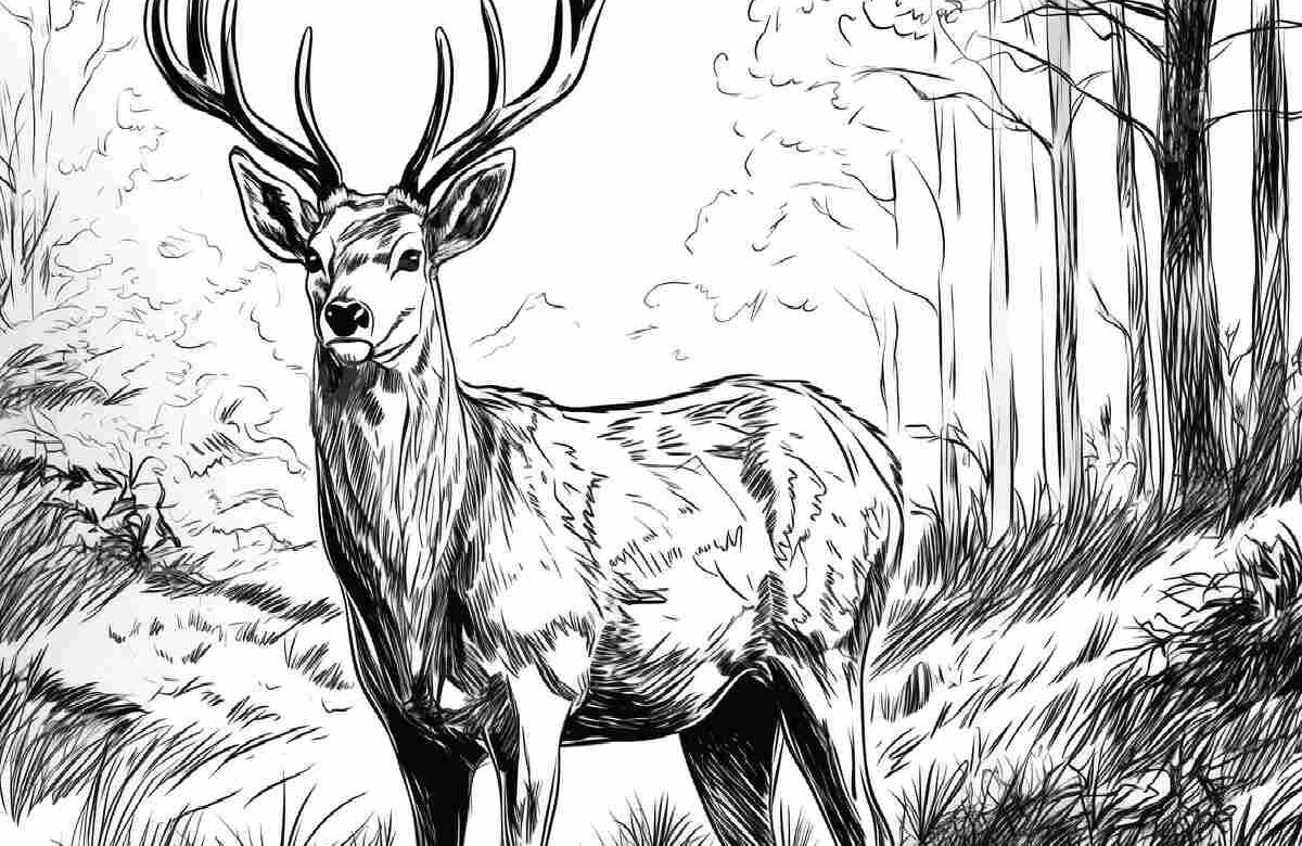 How To Drawing:Lngvyrlwbrk= Deer
