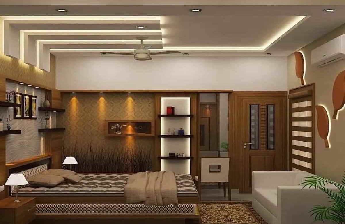 Pop Design For Bedroom With Fan